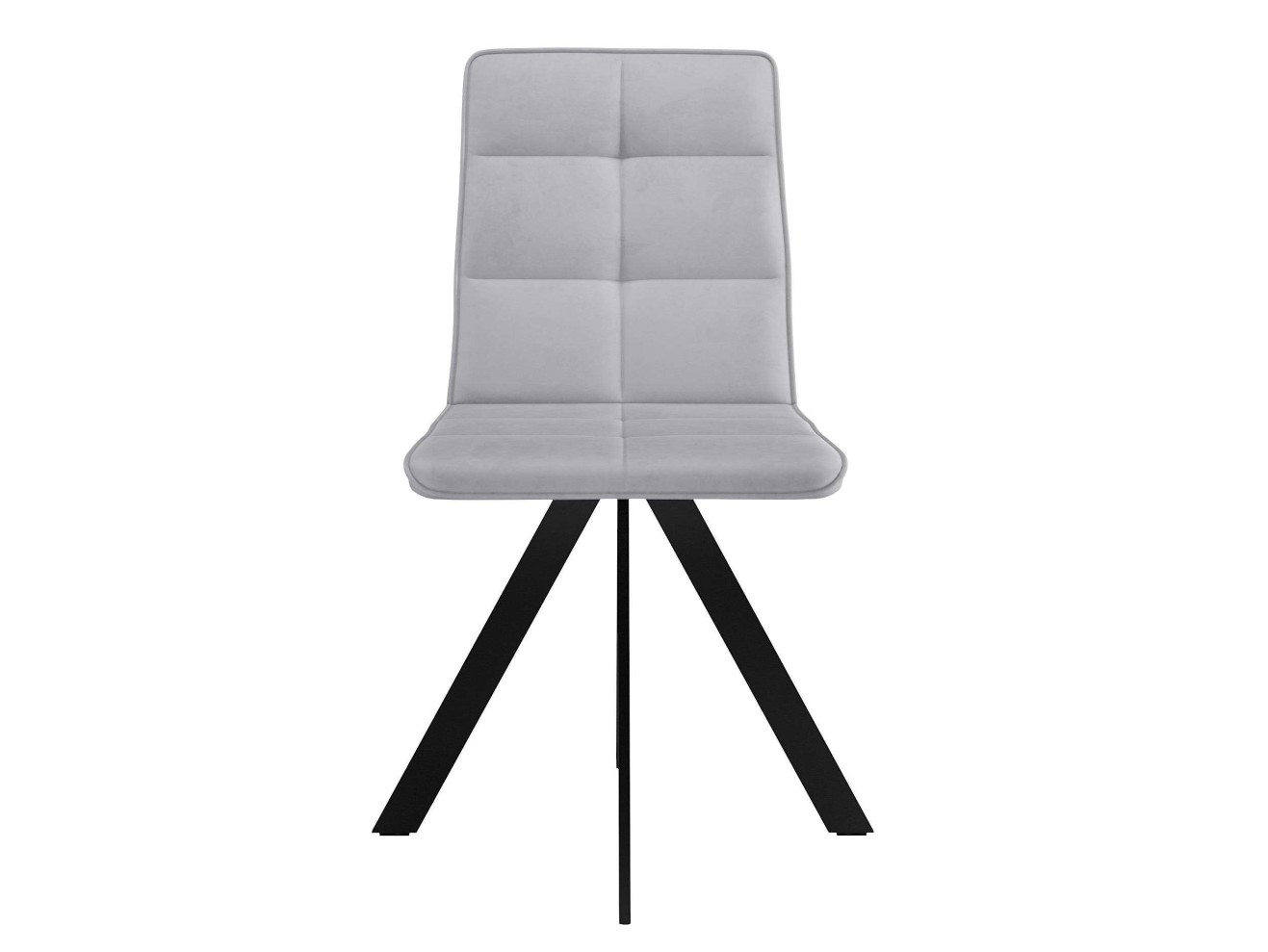 Стул DikLine 230 поворотный B22 GREY, ножки черные