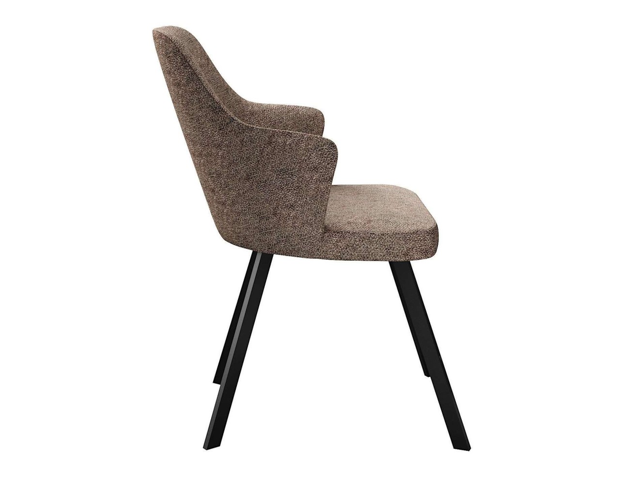 Стул DikLine 235 поворотный, NS05 CAPPUCCINO, ножки черные