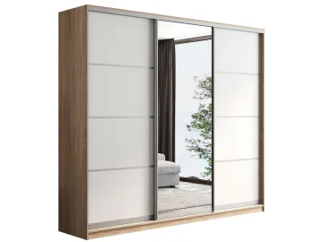 Шкаф купе 3-х дверный Бавария 2600