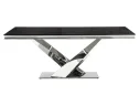 Levon 200x100x75 black Стол стеклянный арт. 1535239