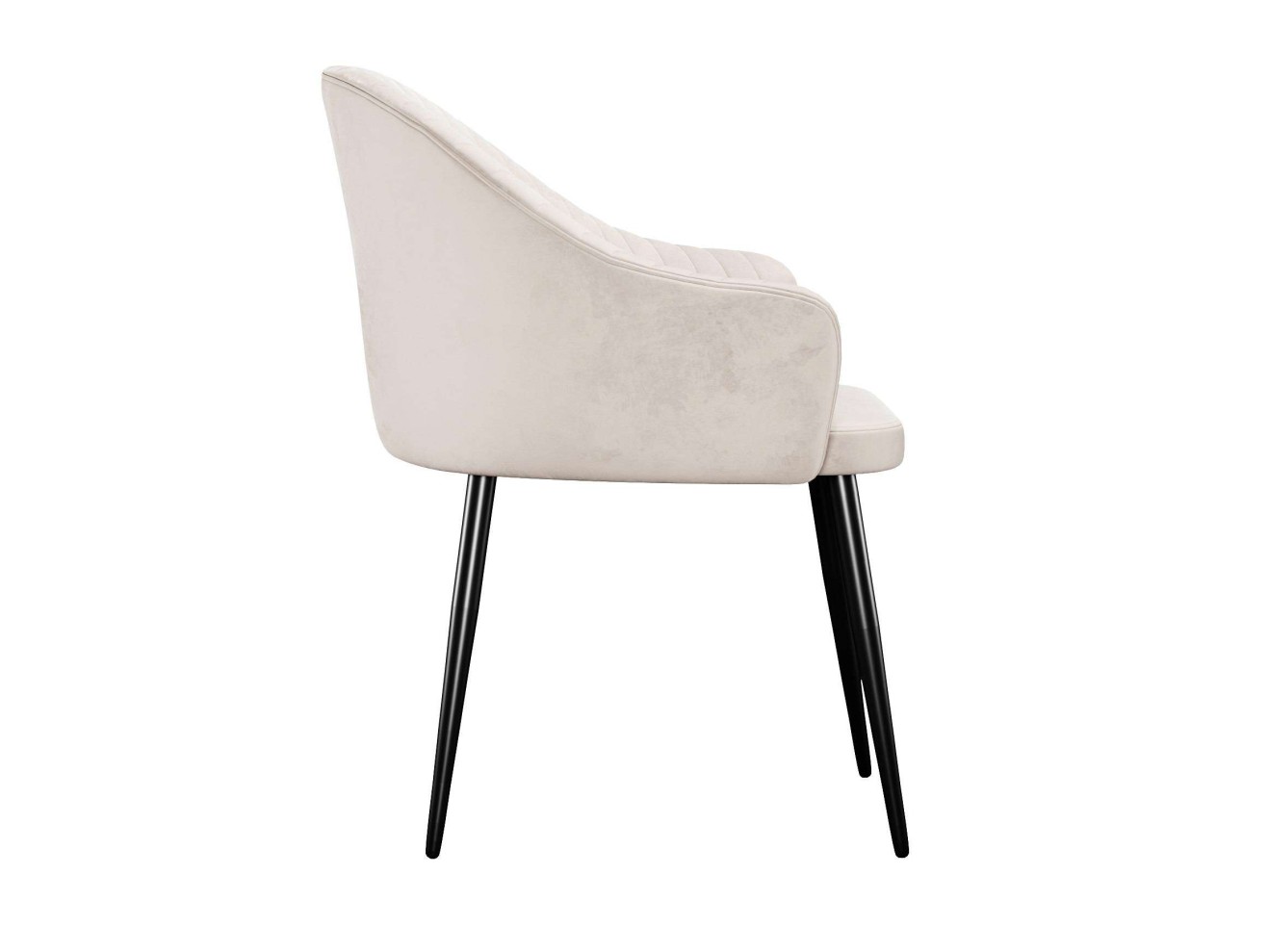 Стул DikLine 440М C103 крем, ножки черные