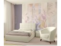 Мягкая кровать Selesta 1200 беж с подъем.механизмом с матрасом ГОСТ