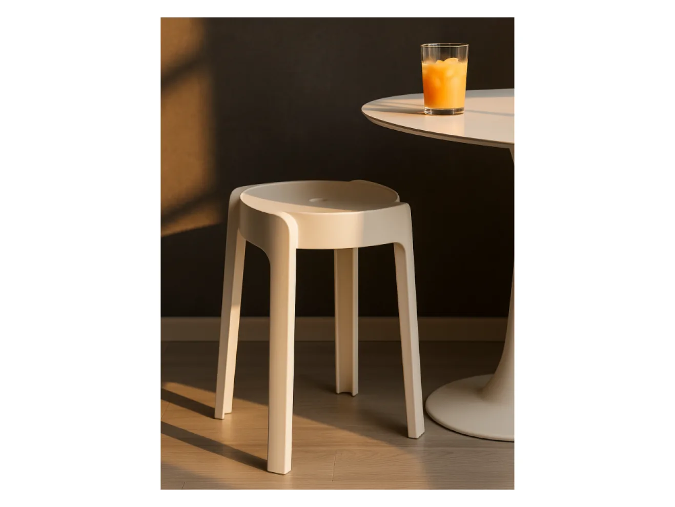 Bovel white Табурет арт. 1029355