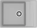 Мойка 660 Level 660L 1-чаш+кр 660*500 серый арт. 1265955