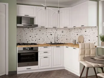 Угловая кухня Прага без столешницы