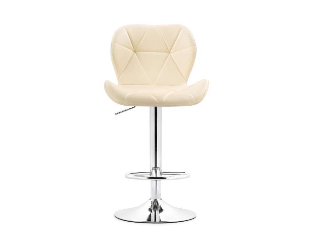 Trio beige / chrome Барный стул арт. 1339747