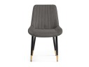Seda-1 dark gray / gold / black Стул на металлокаркасе