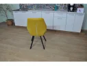Стул Ч черный/велюр Горчица арт. 1350985