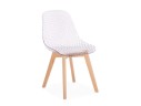 Vart clear / wood Пластиковый стул