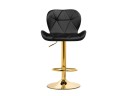 Trio black / gold Барный стул