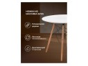Table 90 white / wood Стол деревянный