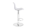 Soft white / chrome Барный стул