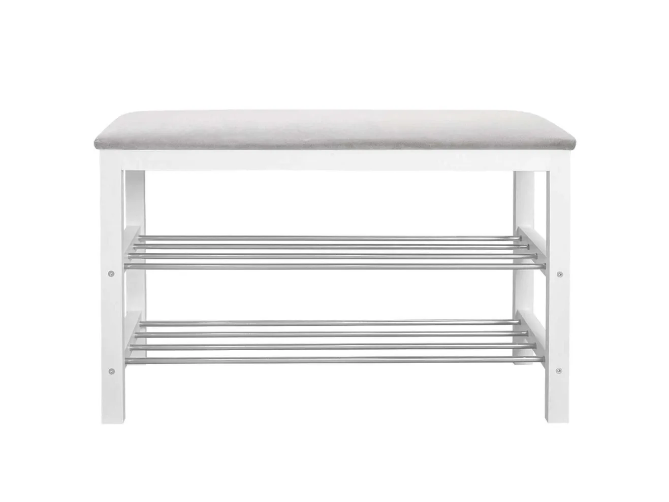Банкетка Sheffilton SR-0628 белый матовый/серое облако арт. 1606871