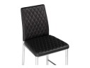 Teon black / chrome Барный стул