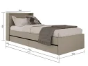 Кровать Астра (90х200) арт. Цб-00026880