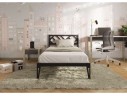 Кровать КМД 47 АЙРИС 900, черный арт. 1532405