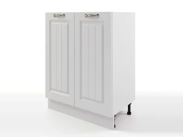 Шкаф напольный Мария 600х820х476 Белый/ Белый