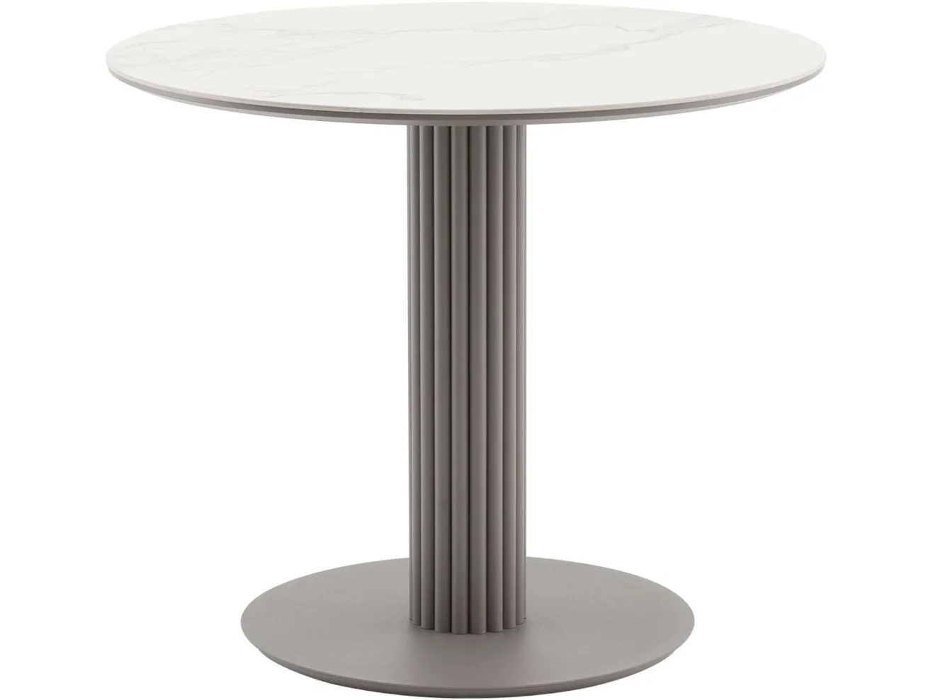 Стол STOOL GROUP Терралино круглый D90 керамика Белый/Латте арт. 1568327