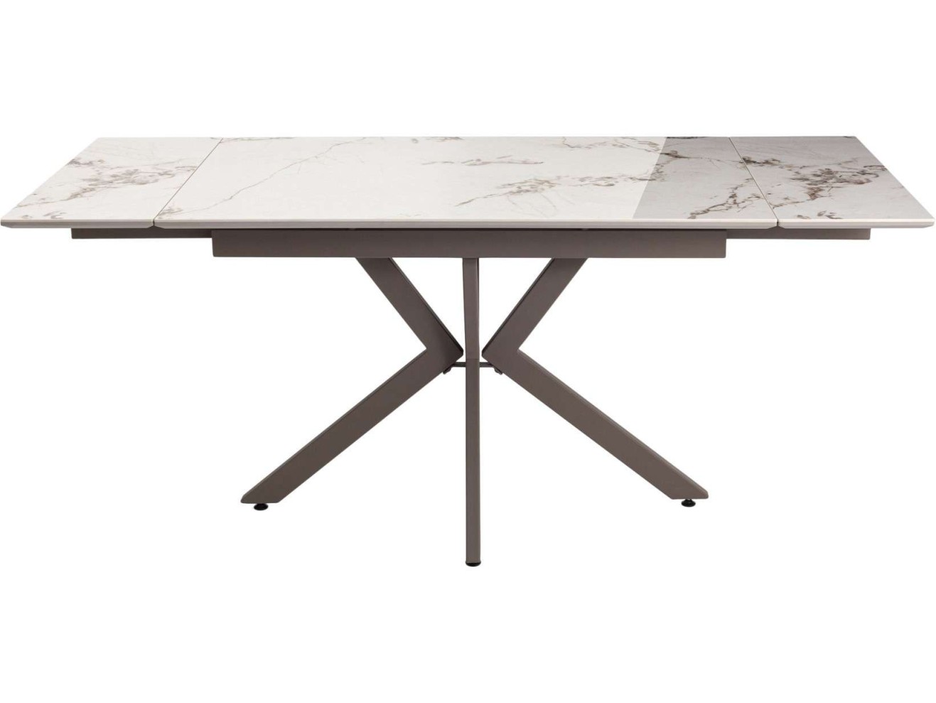 Стол обеденный STOOL GROUP Marmer 120-180/80/76 столешница МДФ16/керамика Капучино
