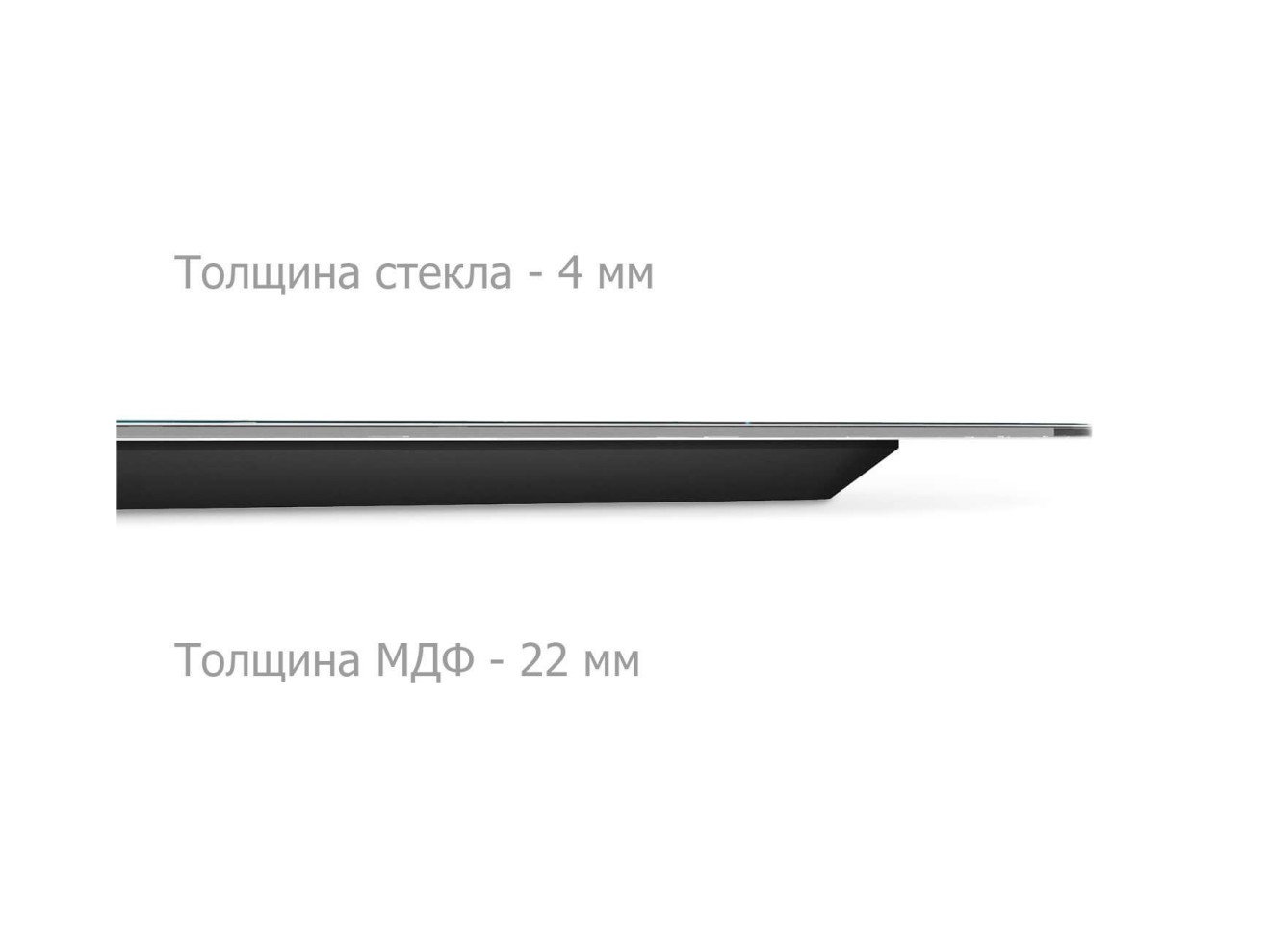 Стол Sheffilton SHT-TU10/TT32 118/77 стекло/МДФ белый муар/лазурно голубой