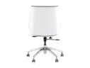 Кресло офисное TopChairs Crown SN, серо-голубой, белый арт. 1567877