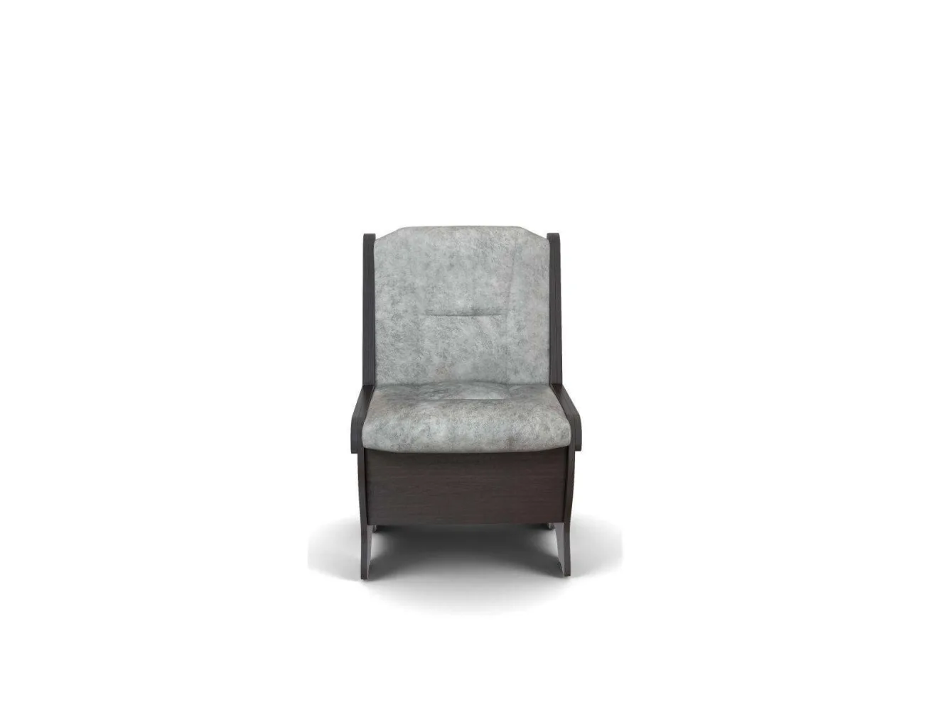 Скамья Лотос 550 / Венге / Велюр Графит арт. 1149683