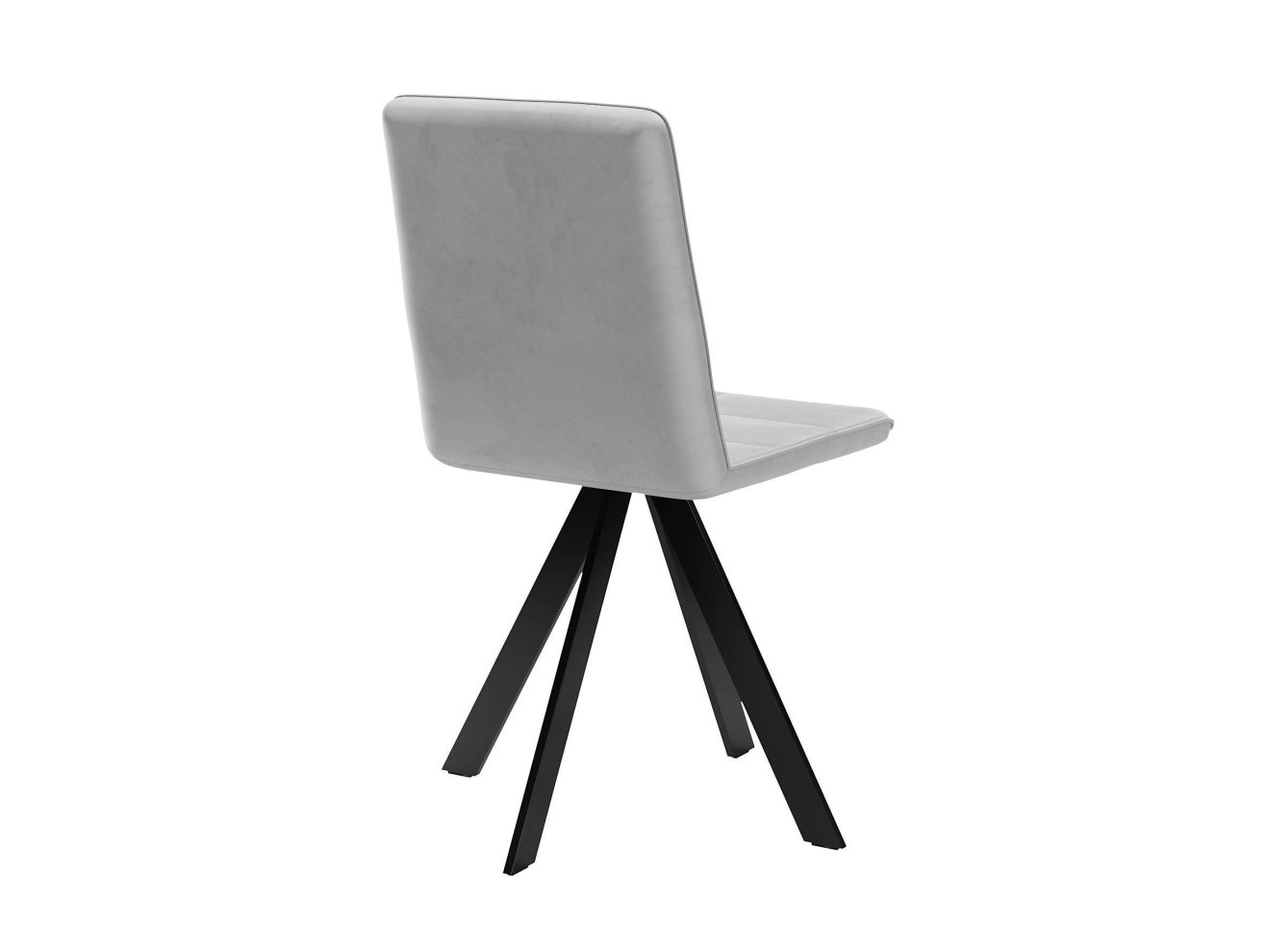 Стул DikLine 230 поворотный B22 GREY, ножки черные