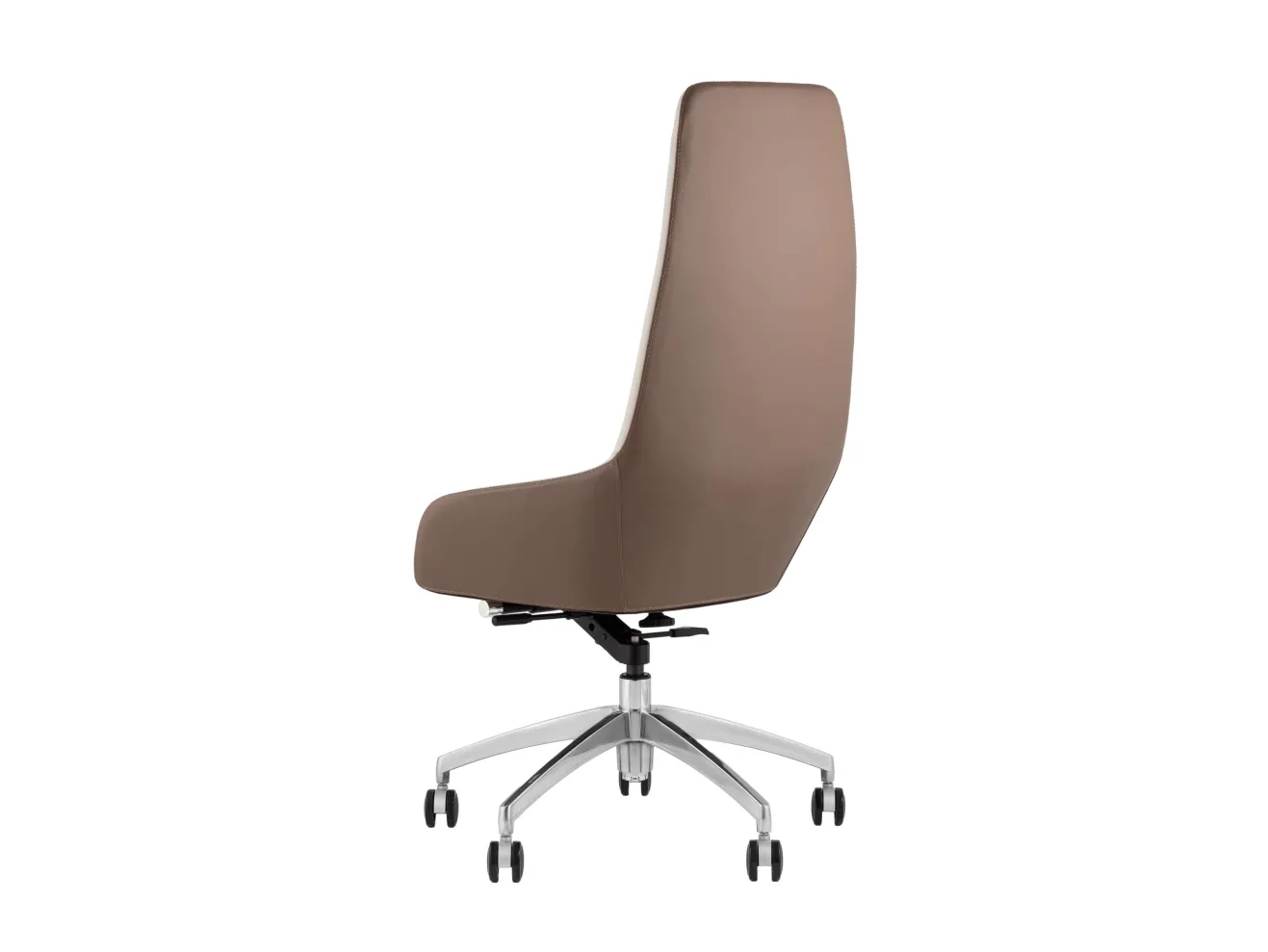 Кресло руководителя STOOL GROUP TopChairs Soulo бежевый/коричневый арт. 1568053