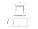 Аделик 120(170)x80 дуб Стол деревянный