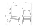 Okava wood / beige Стул деревянный