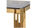 Журнальный столик Stool Group ГЭТСБИ 55х55 Стекло smoke/Сталь золото арт. 1598831
