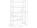 Комод Leset Ноа с полками 7 ящиков арт. 1532785