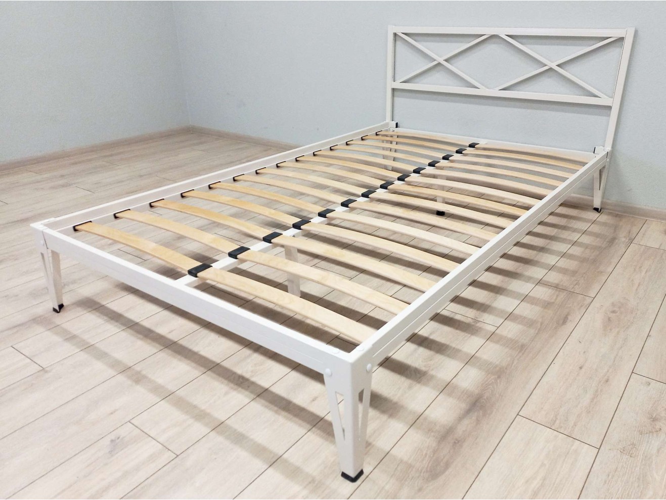 Кровать КМД 37 ТЕЯ 160 белый арт. 1217065