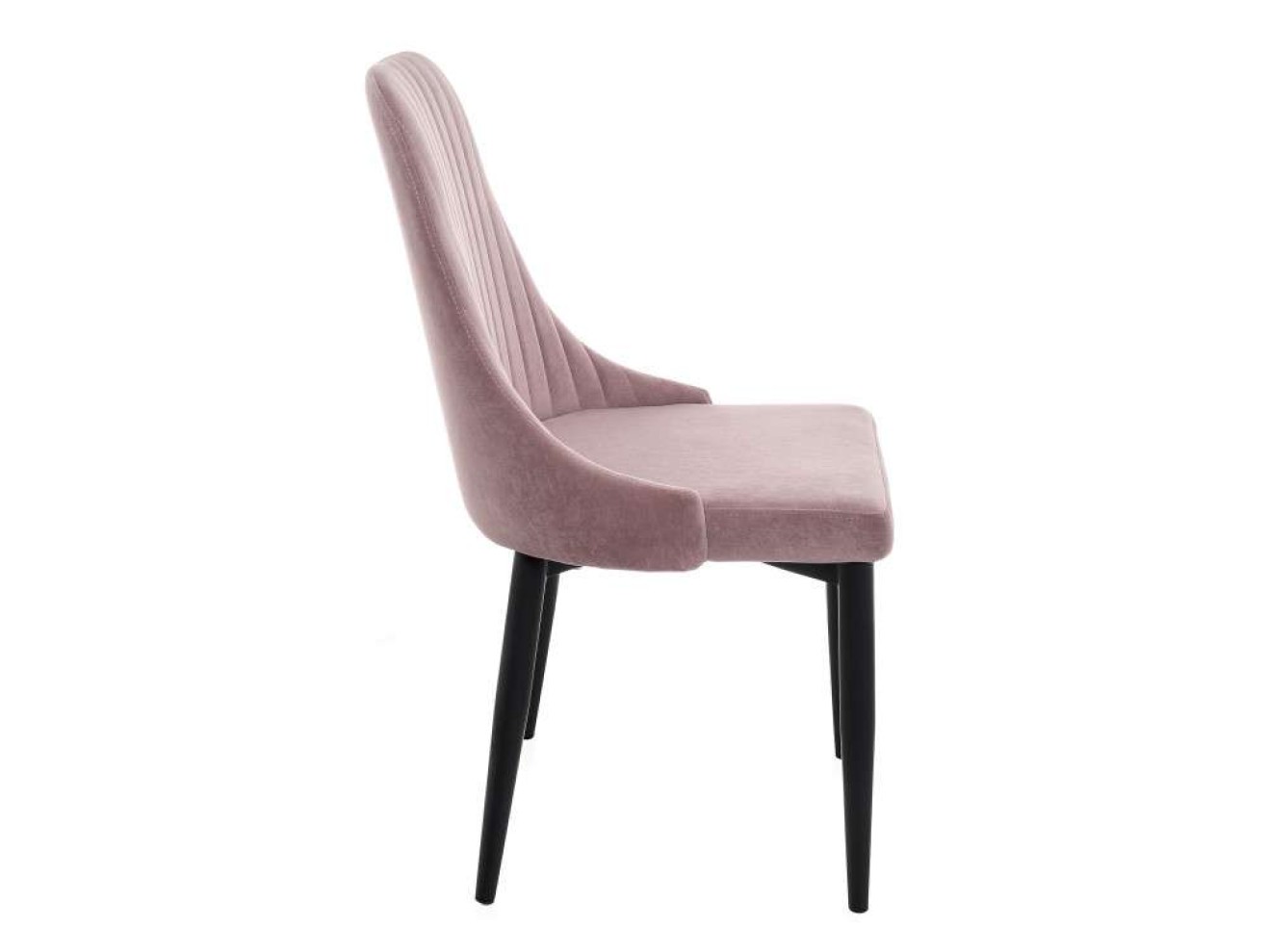 Kora light purple / black Стул на металлокаркасе арт. 1248457