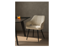Hera beige / black Стул на металлокаркасе