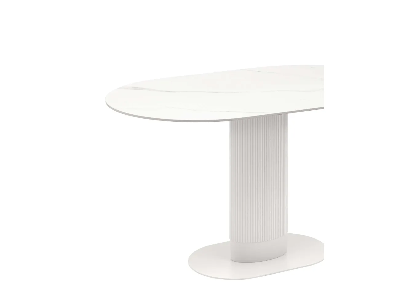 Стол обеденный STOOL GROUP Mystery 130*80 Белый, керамика арт. 1568061
