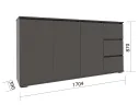 Комод Сура 1704 арт. Цб-00018039