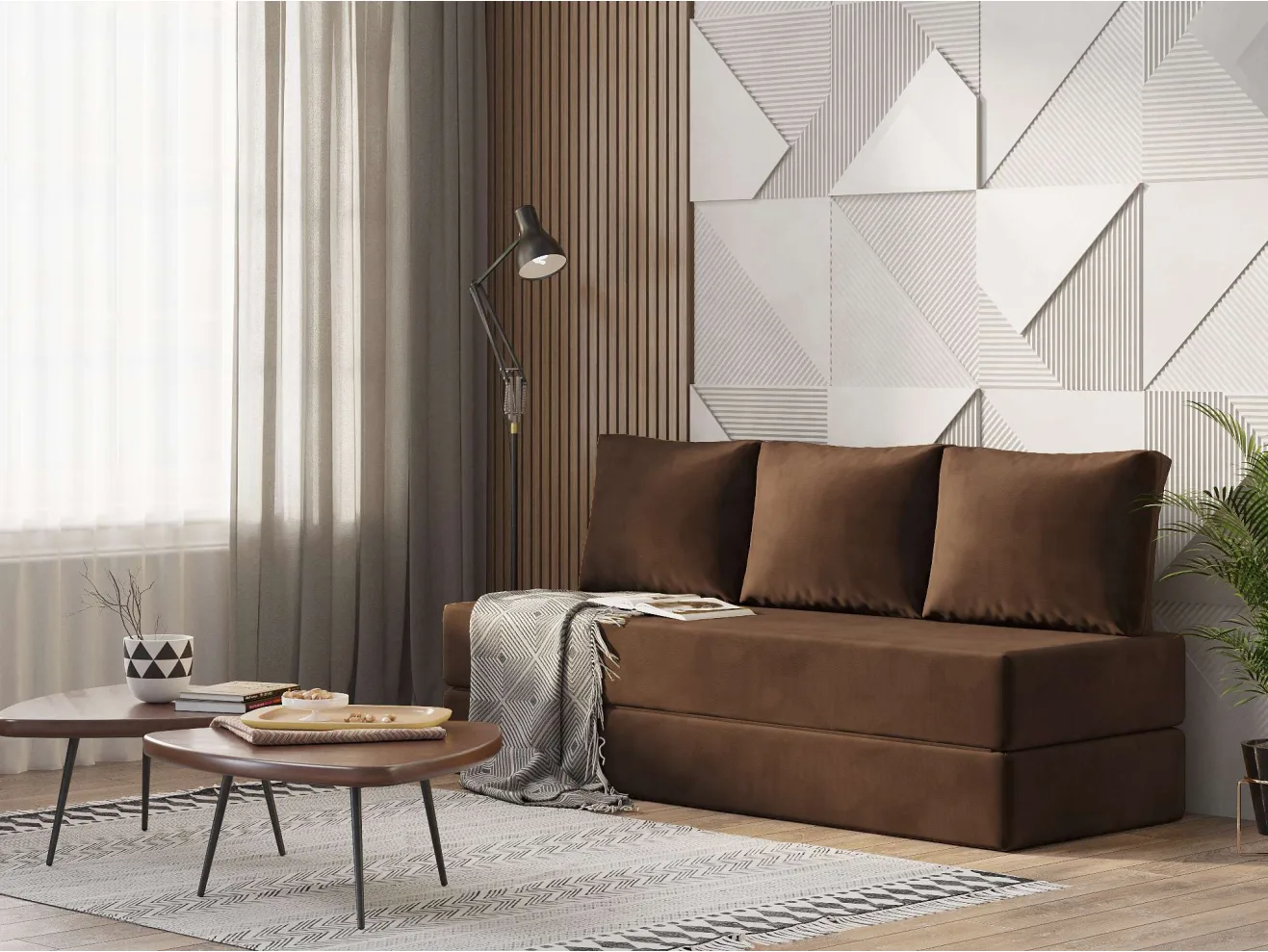 Диван бескаркасный Ангилья арт. M7-3-7