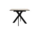Стол DikLine DKB110, Керамика Venetian Brown Light глянец, опоры черные арт. 1274147