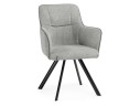 Elis gray / dark gray / black Стул на металлокаркасе