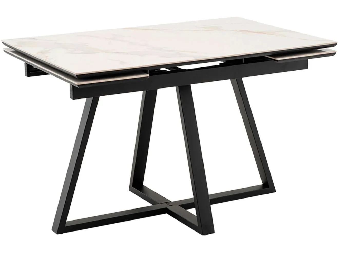 Стол STOOL GROUP Кассика 120/80 керамика Белый/Черный арт. 1568335