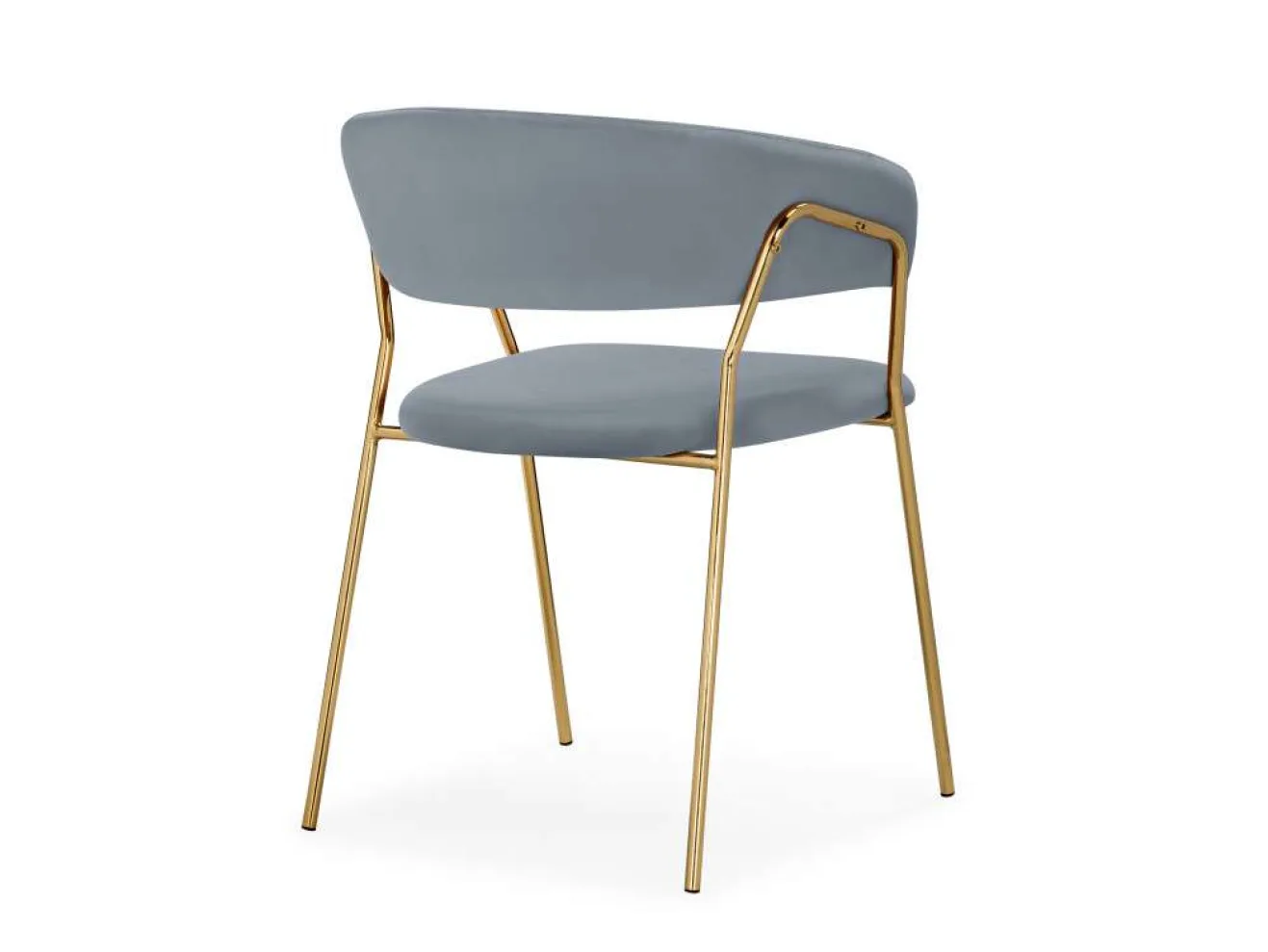 Kamelia 1 gray / gold Стул на металлокаркасе арт. 1576883