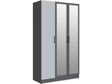 Шкаф Вегас 1200, Графит серый/Камень серый