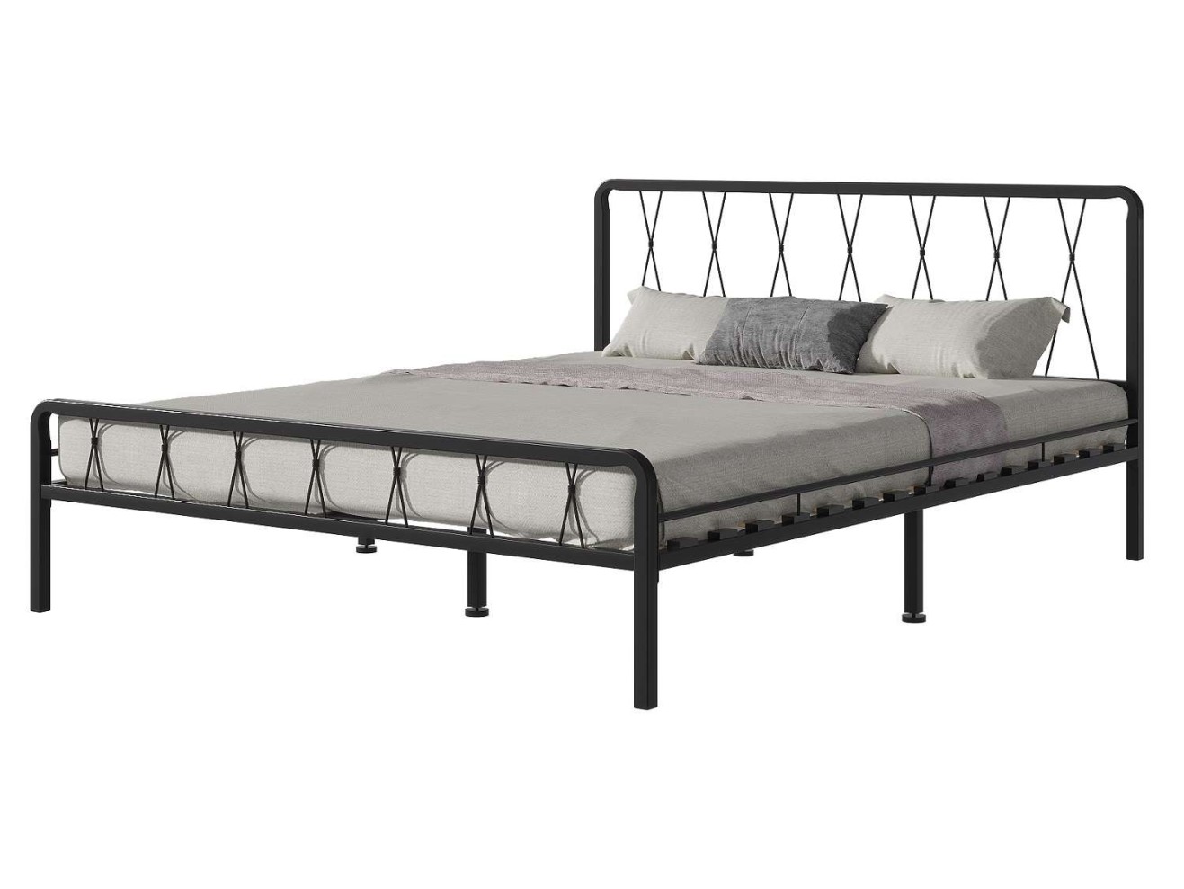 Кровать КМД 18 КЛЭР 140 черный арт. 891477