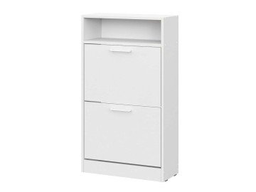 Обувница ОБ 1 (Серия 3), Белый текстурный