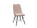 Стул DikLine 324 поворотный B03 BEIGE, ножки черные