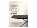 Старлайт 140 (200) х 80 shakespeare black / черный Керамический стол арт. 1338837