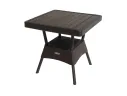 Стол пластиковый Ola Dom 76x76см квадратный (коричневый) арт. 1596475