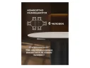 Лорен 100(140) capmen light gray / черный Керамический стол арт. 1539907