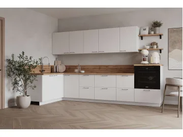 КГ Угловой 1500х3150 (без пм) , Белый софт матовый  Арника РМ